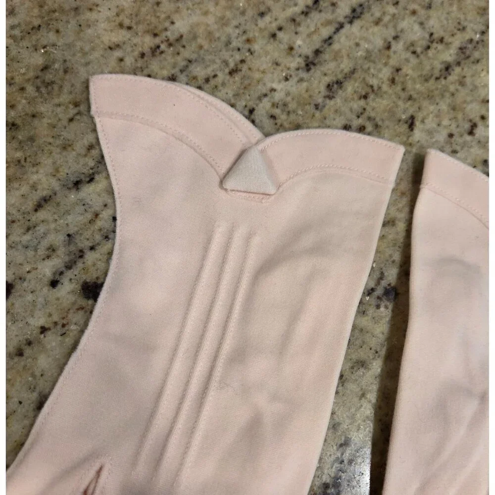 Vintage Size M/L Pink Nylon Stretch Formal 9